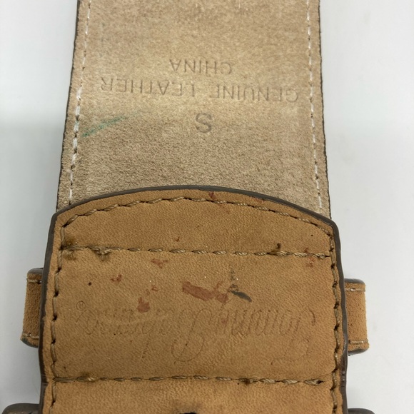 Tommy Bahama Leather and Macrame Belt - Picture 2 of 6